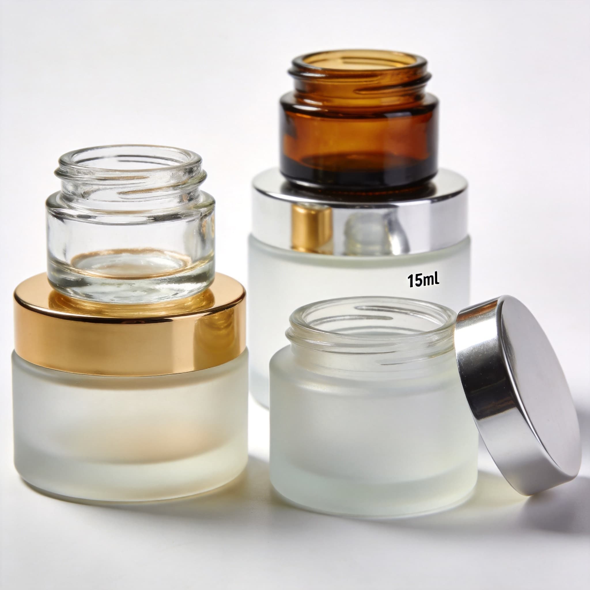 Glass Jars — Custom Cosmetic Packaging
