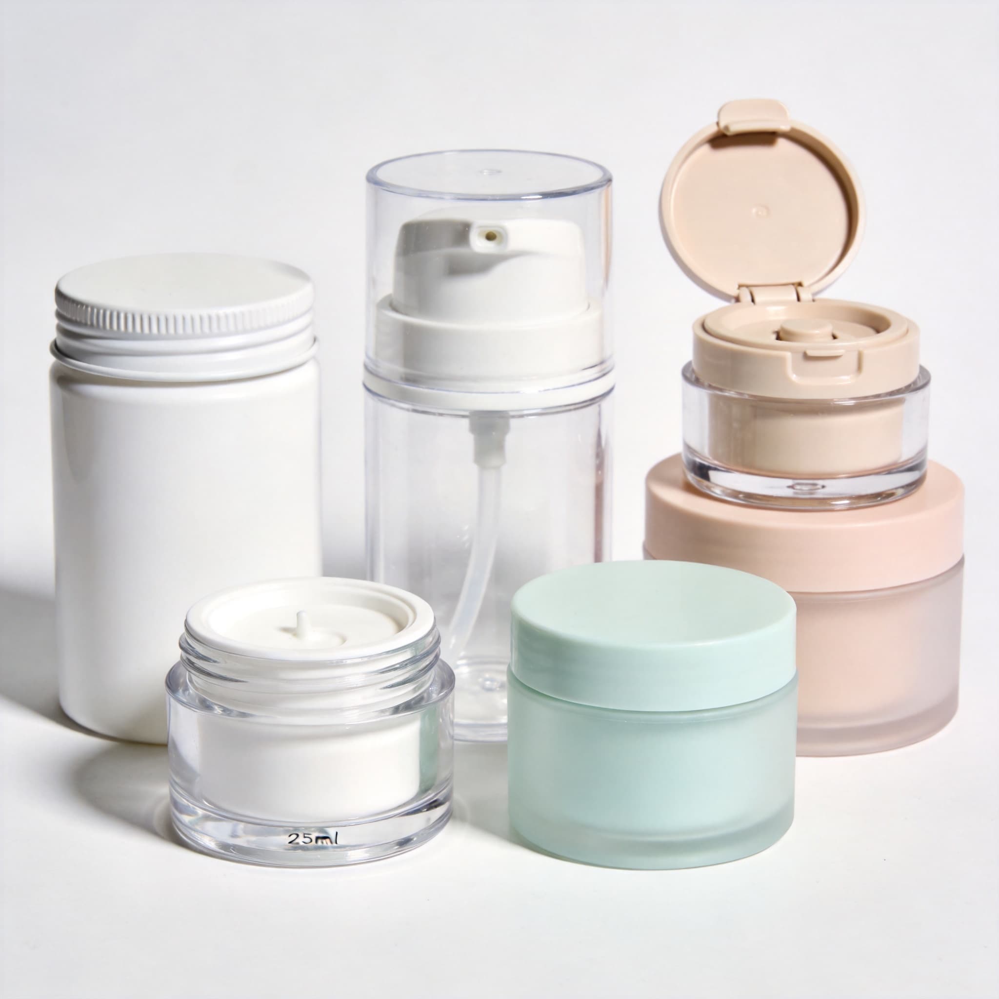 Plastic Jars — Custom Cosmetic Packaging